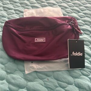 The Foldie Purple Waist Bag